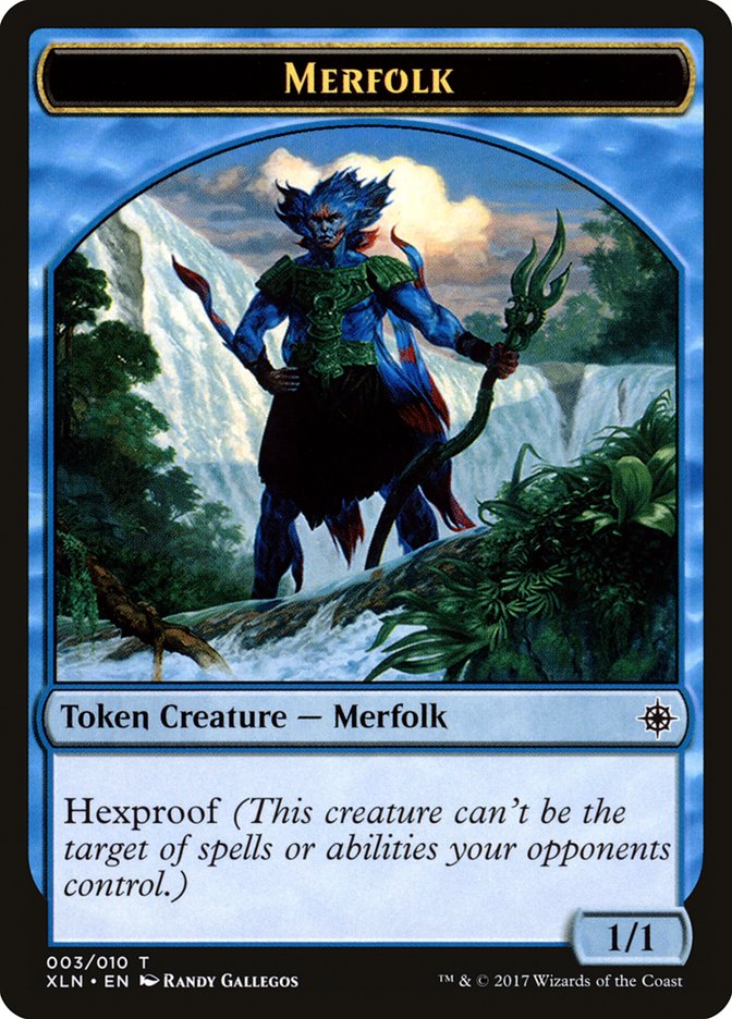 Merfolk Token [Ixalan Tokens] | Clutch Gaming