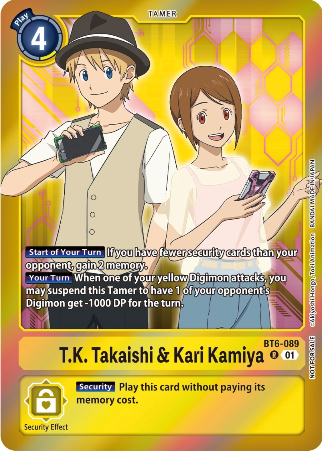 T.K. Takaishi & Kari Kamiya [BT6-089] (Event Pack 5) [Double Diamond Promos] | Clutch Gaming