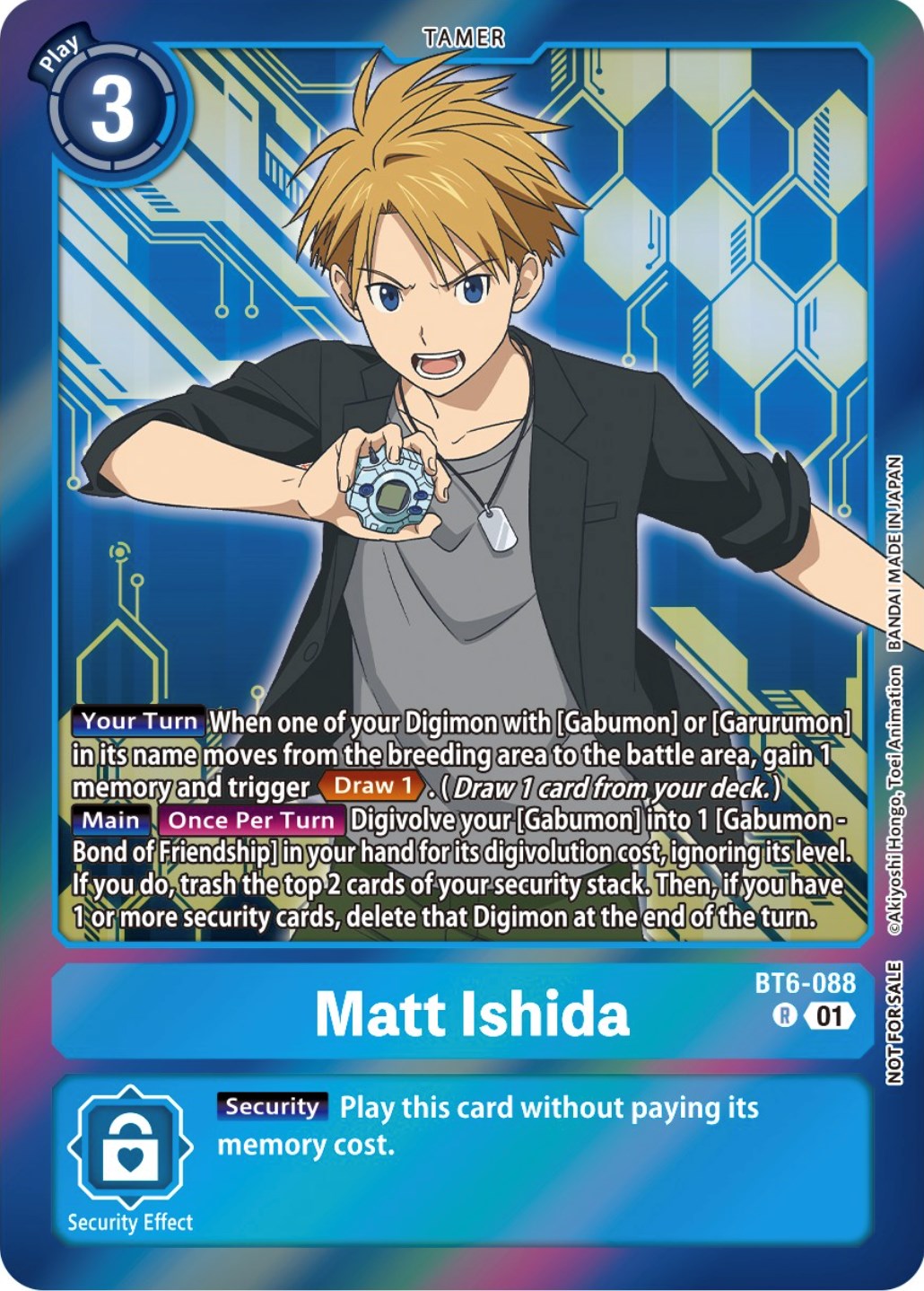 Matt Ishida [BT6-088] (Event Pack 5) [Double Diamond Promos] | Clutch Gaming