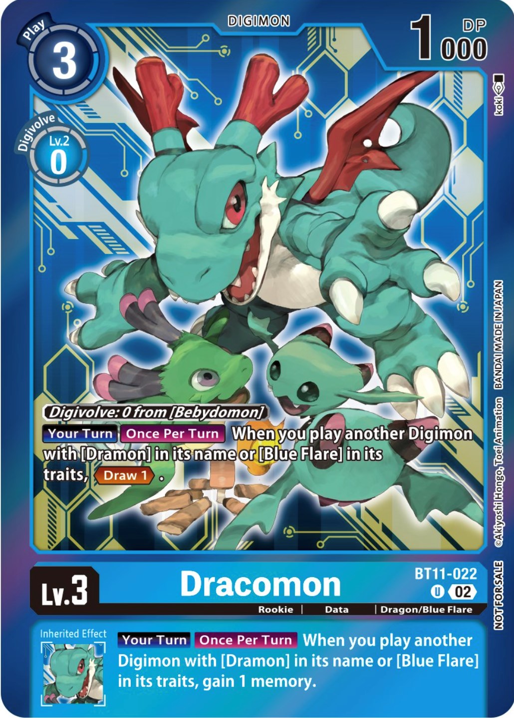 Dracomon [BT11-022] (Event Pack 5) [Dimensional Phase Promos] | Clutch Gaming