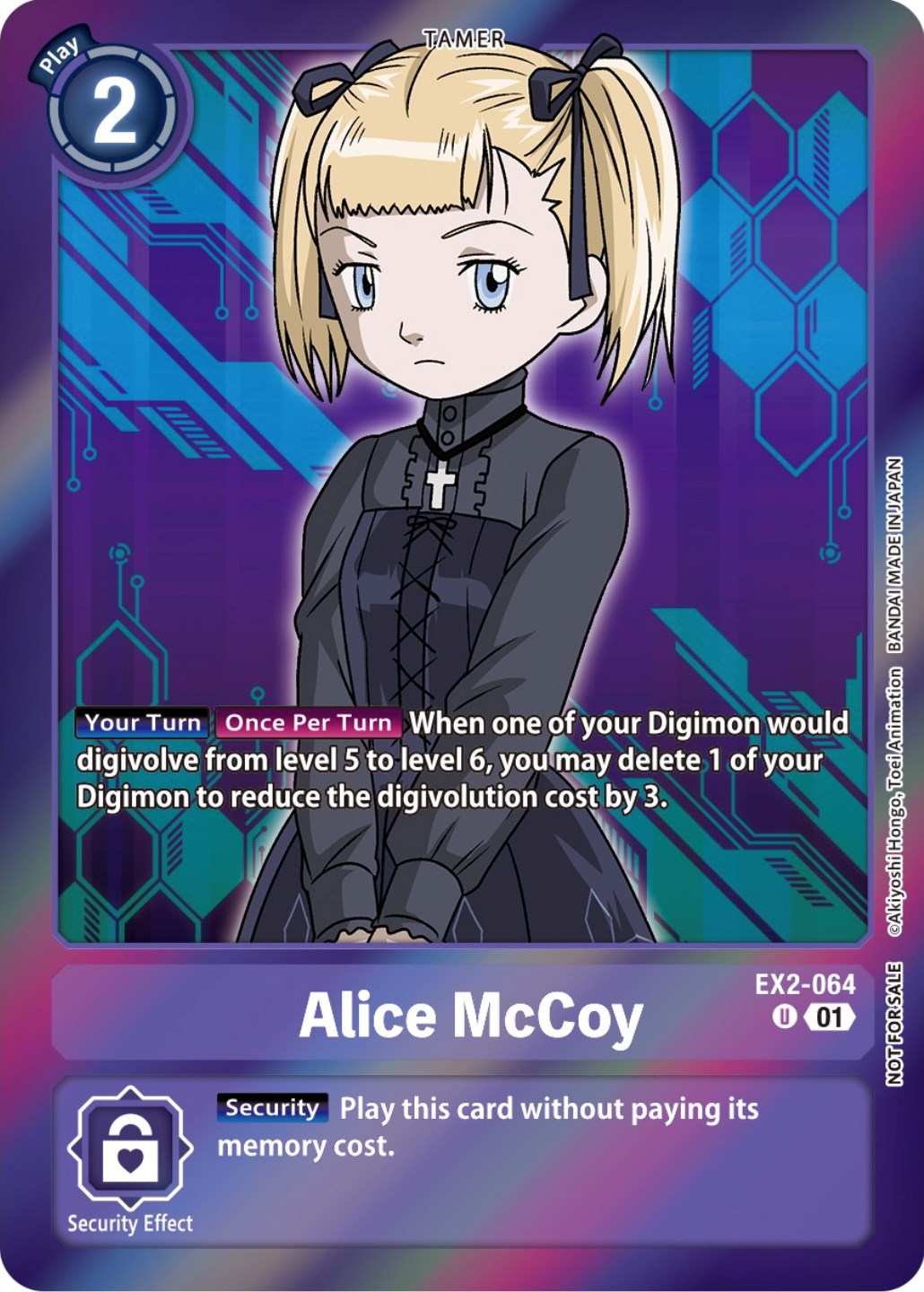 Alice McCoy [EX2-064] (Event Pack 5) [Digital Hazard Promos] | Clutch Gaming