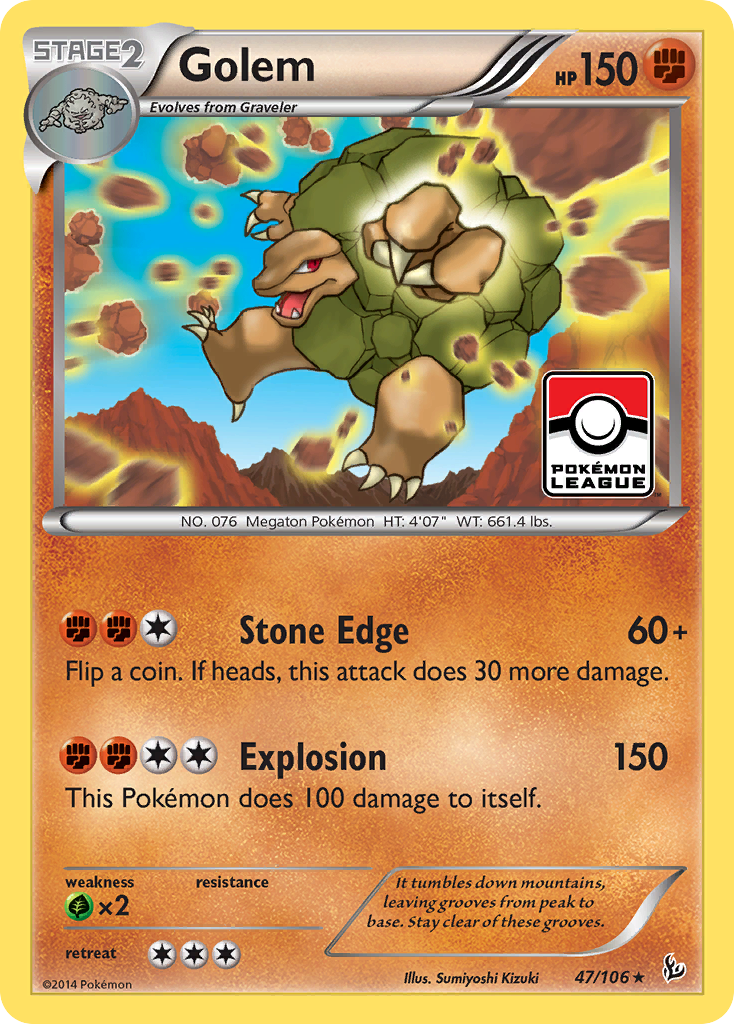 Golem (47/106) [XY: Flashfire] | Clutch Gaming