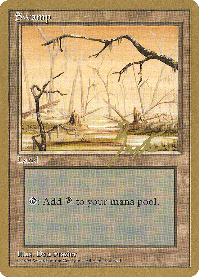 Swamp (gb370) (George Baxter) [Pro Tour Collector Set] | Clutch Gaming