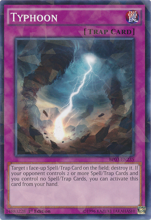 Typhoon [BP03-EN235] Shatterfoil Rare | Clutch Gaming