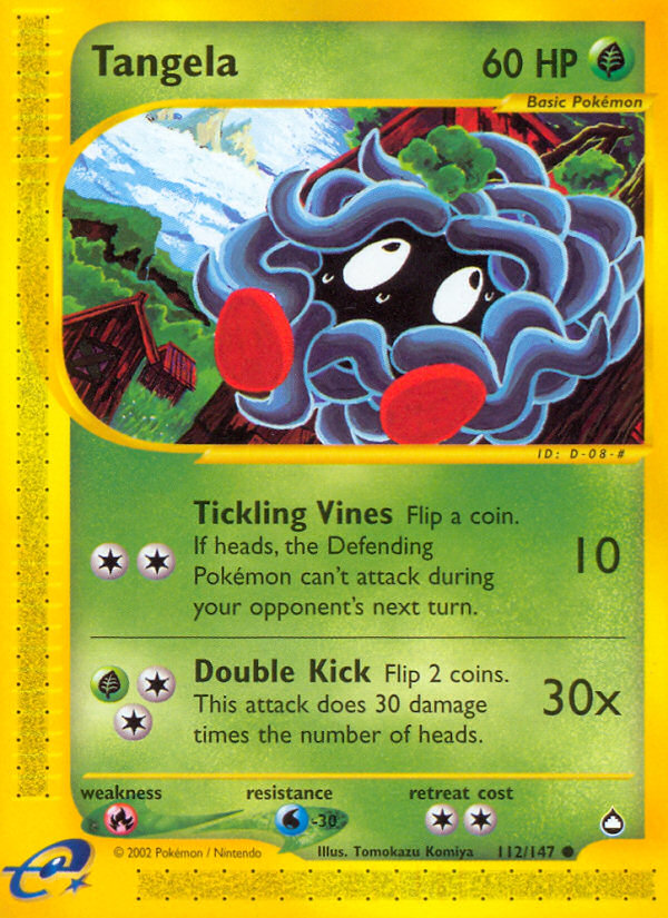 Tangela (112/147) [Aquapolis] | Clutch Gaming