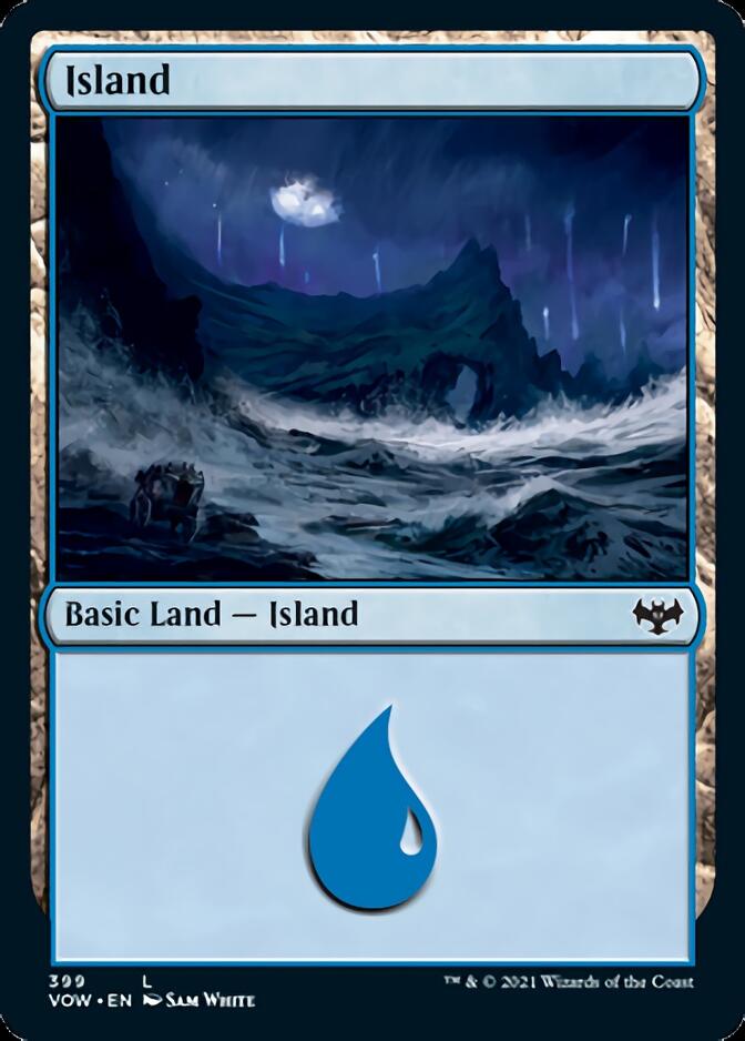 Island (399) [Innistrad: Crimson Vow] | Clutch Gaming