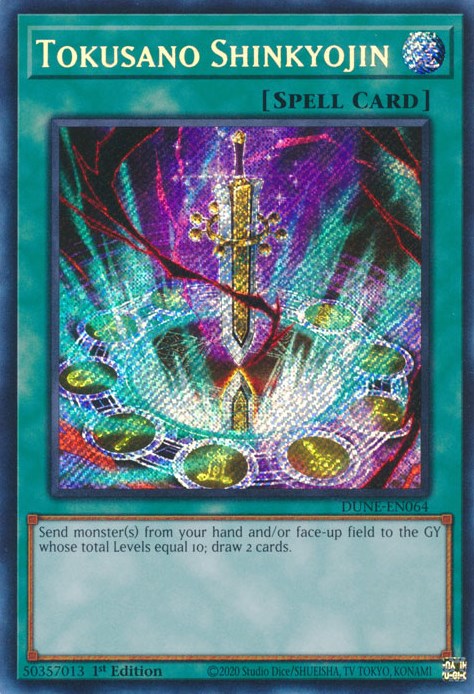 Tokusano Shinkyojin [DUNE-EN064] Secret Rare | Clutch Gaming