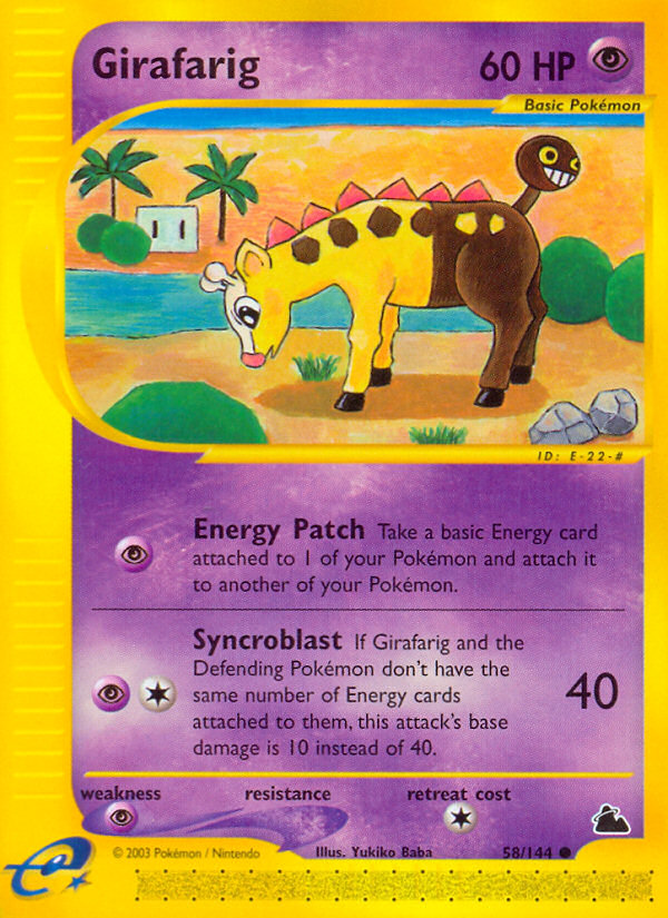 Girafarig (58/144) [Skyridge] | Clutch Gaming