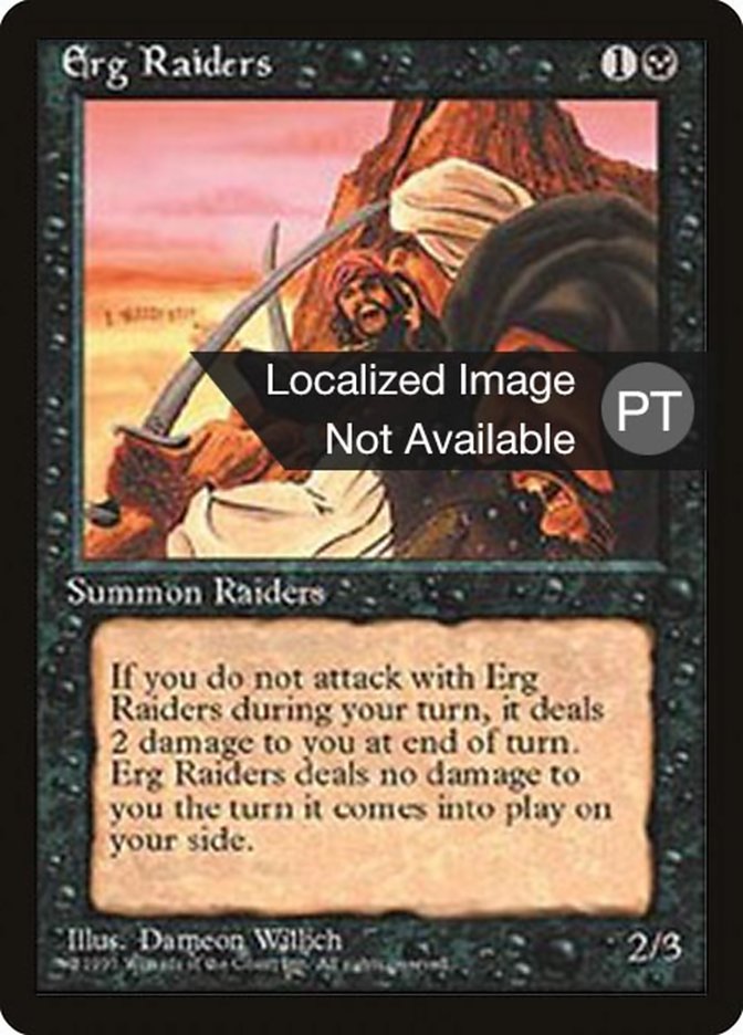 Erg Raiders [Fourth Edition (Foreign Black Border)] | Clutch Gaming