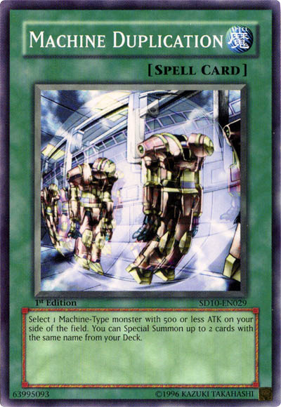 Machine Duplication [SD10-EN029] Common | Clutch Gaming