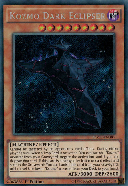 Kozmo Dark Eclipser [BOSH-EN085] Secret Rare | Clutch Gaming