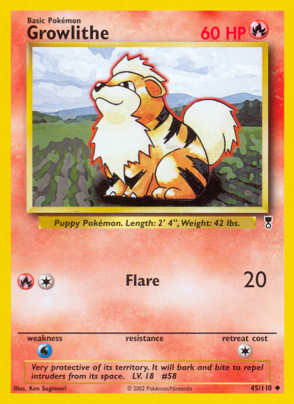 Growlithe (45/110) [Legendary Collection] | Clutch Gaming