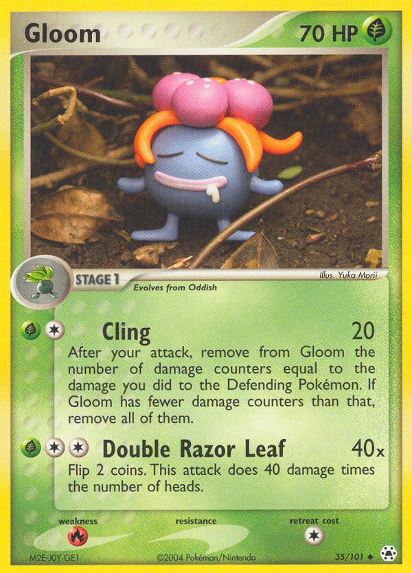 Gloom (35/101) [EX: Hidden Legends] | Clutch Gaming