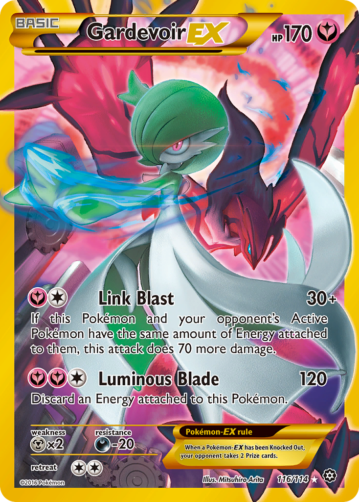 Gardevoir EX (116/114) [XY: Steam Siege] | Clutch Gaming