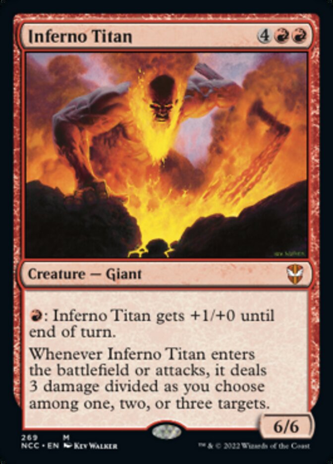 Inferno Titan [Streets of New Capenna Commander] | Clutch Gaming