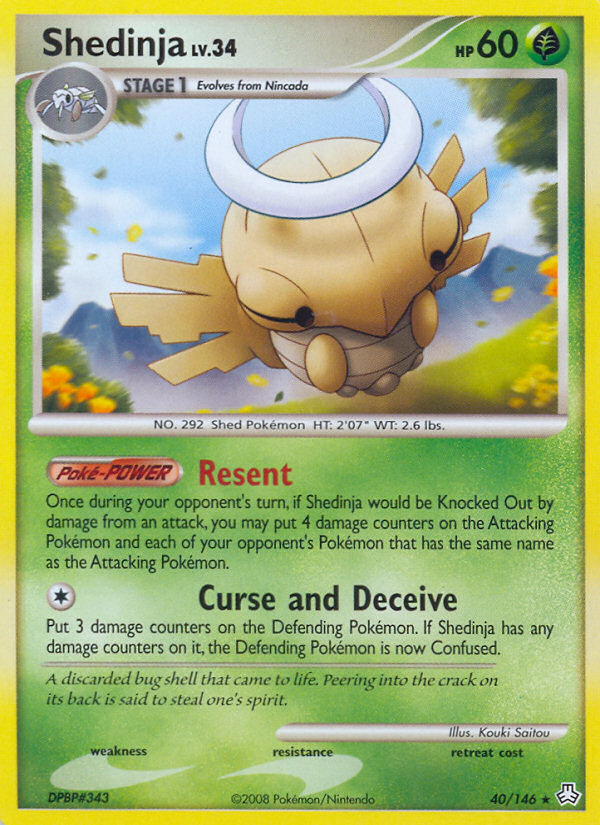 Shedinja (40/146) [Diamond & Pearl: Legends Awakened] | Clutch Gaming