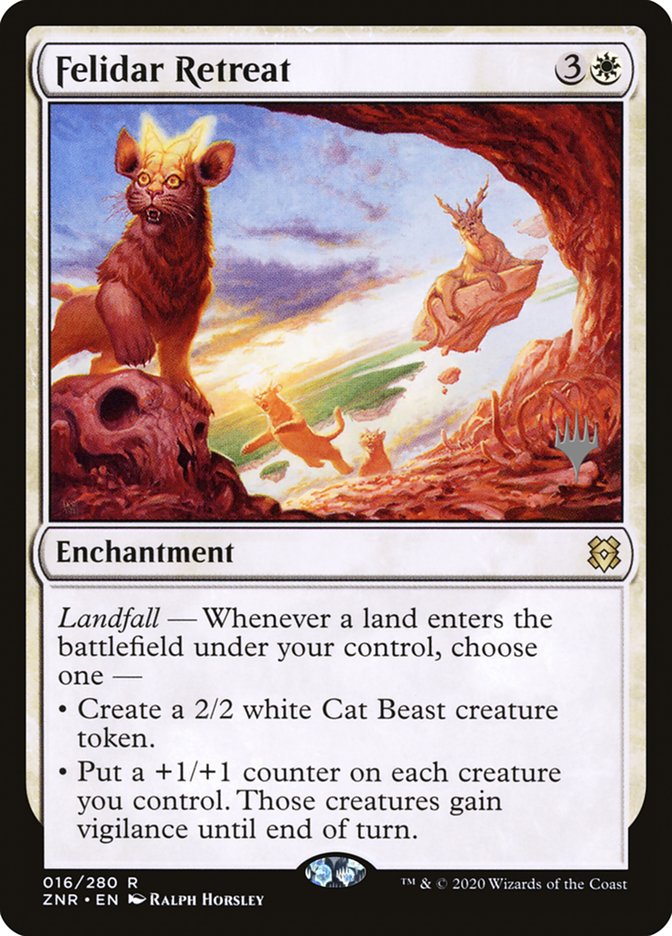 Felidar Retreat (Promo Pack) [Zendikar Rising Promos] | Clutch Gaming