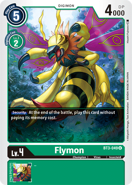 Flymon [BT3-049] [Release Special Booster Ver.1.5] | Clutch Gaming