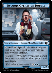 Alien // Osgood, Operation Double Double-Sided Token [Doctor Who Tokens] | Clutch Gaming