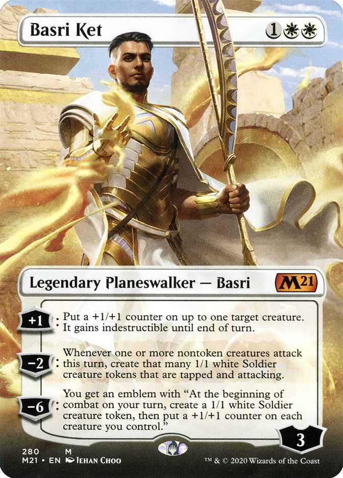 Basri Ket (Borderless) [Core Set 2021] | Clutch Gaming