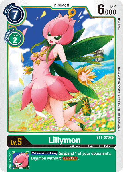 Lillymon [BT1-079] [Release Special Booster Ver.1.0] | Clutch Gaming