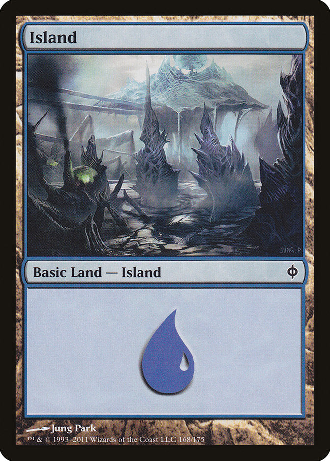 Island (168) [New Phyrexia] | Clutch Gaming