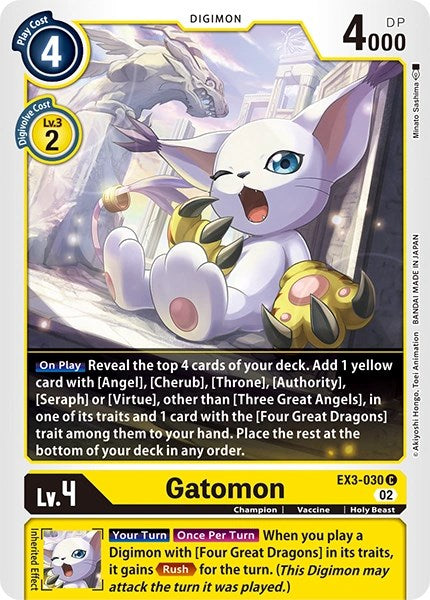 Gatomon [EX3-030] [Revision Pack Cards] | Clutch Gaming