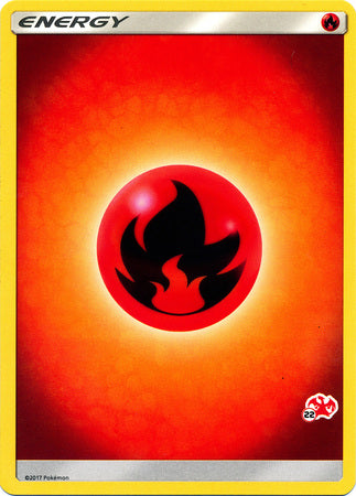 Fire Energy (Charizard Stamp #22) [Battle Academy 2020] | Clutch Gaming