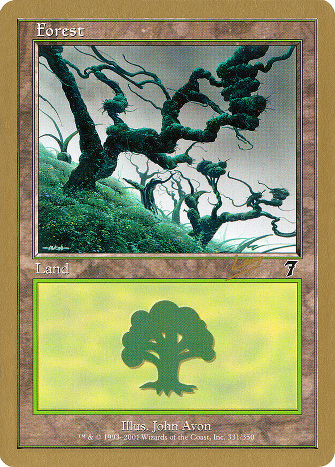 Forest (rl331) (Raphael Levy) [World Championship Decks 2002] | Clutch Gaming