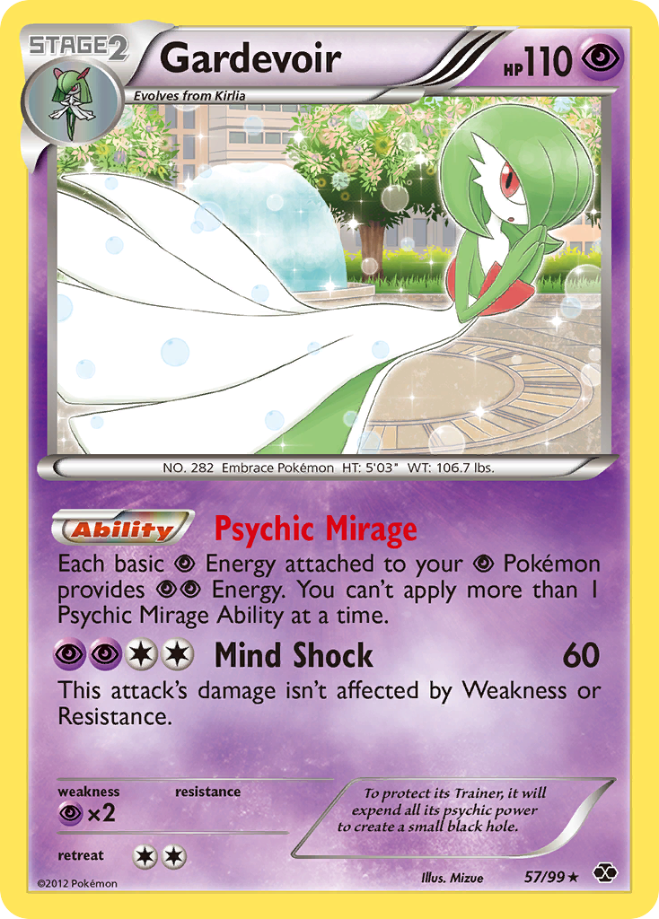 Gardevoir (57/99) [Black & White: Next Destinies] | Clutch Gaming