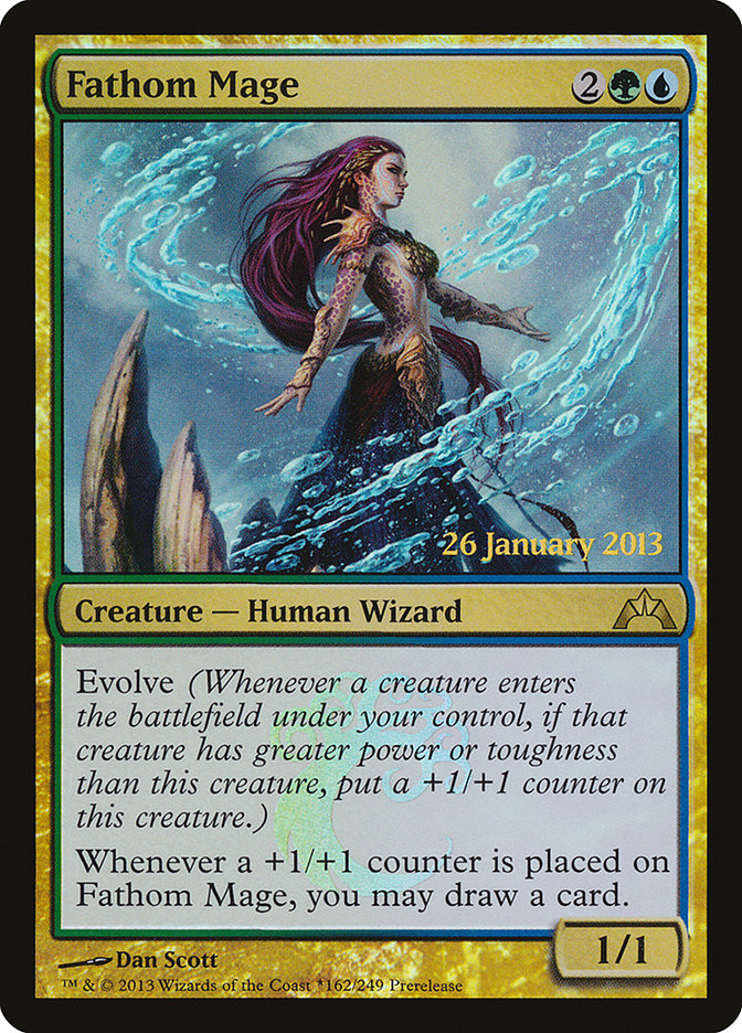 Fathom Mage [Gatecrash Prerelease Promos] | Clutch Gaming