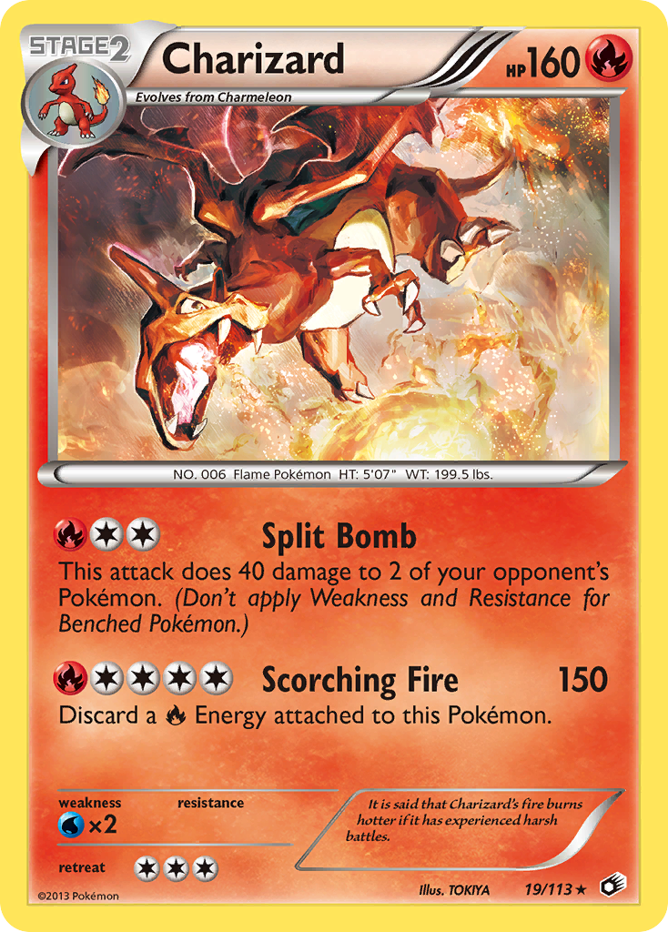 Charizard (19/113) [Black & White: Legendary Treasures] | Clutch Gaming