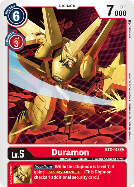 Duramon [BT3-013] [Release Special Booster Ver.1.5] | Clutch Gaming