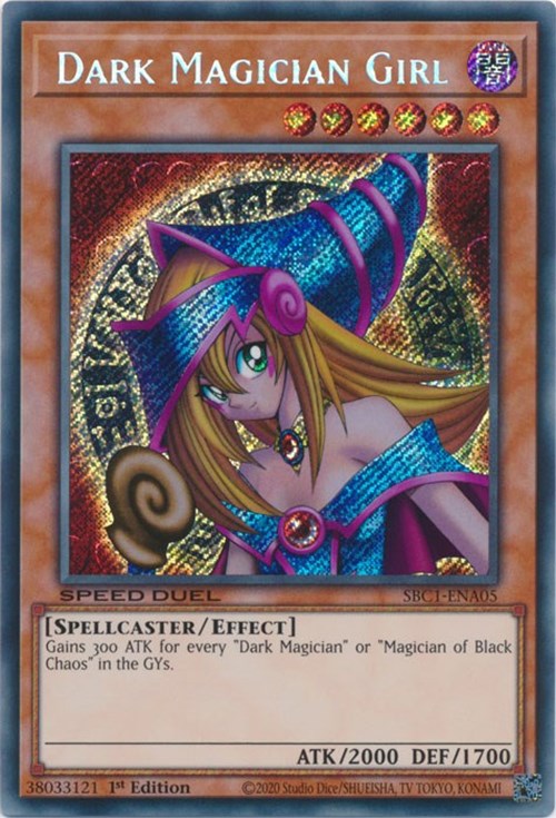 Dark Magician Girl [SBC1-ENA05] Secret Rare | Clutch Gaming