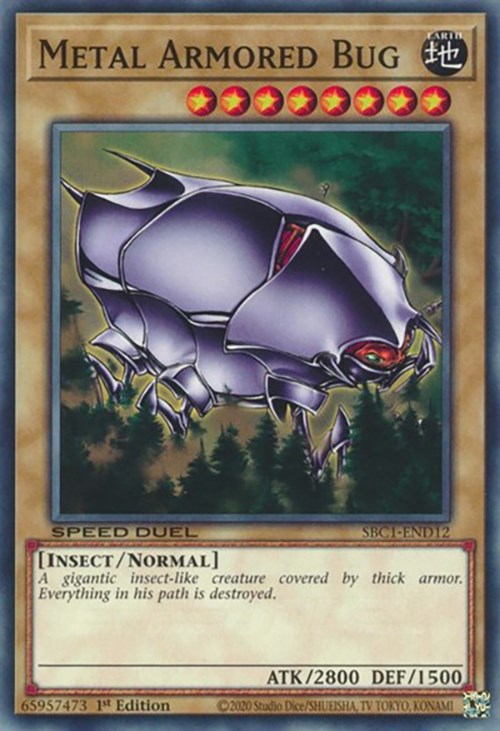 Metal Armored Bug [SBC1-END12] Common | Clutch Gaming