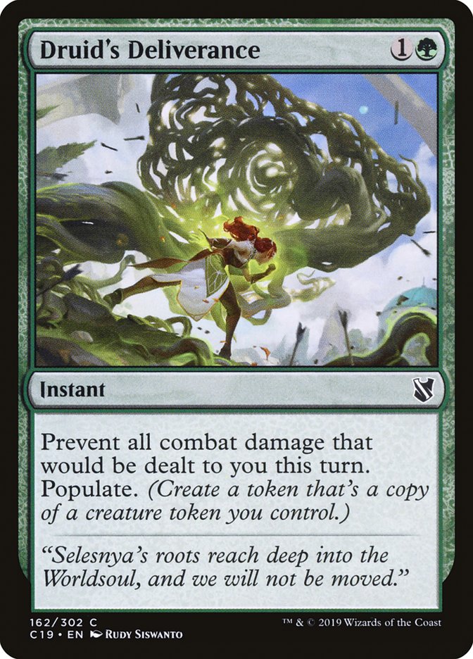 Druid's Deliverance [Commander 2019] | Clutch Gaming