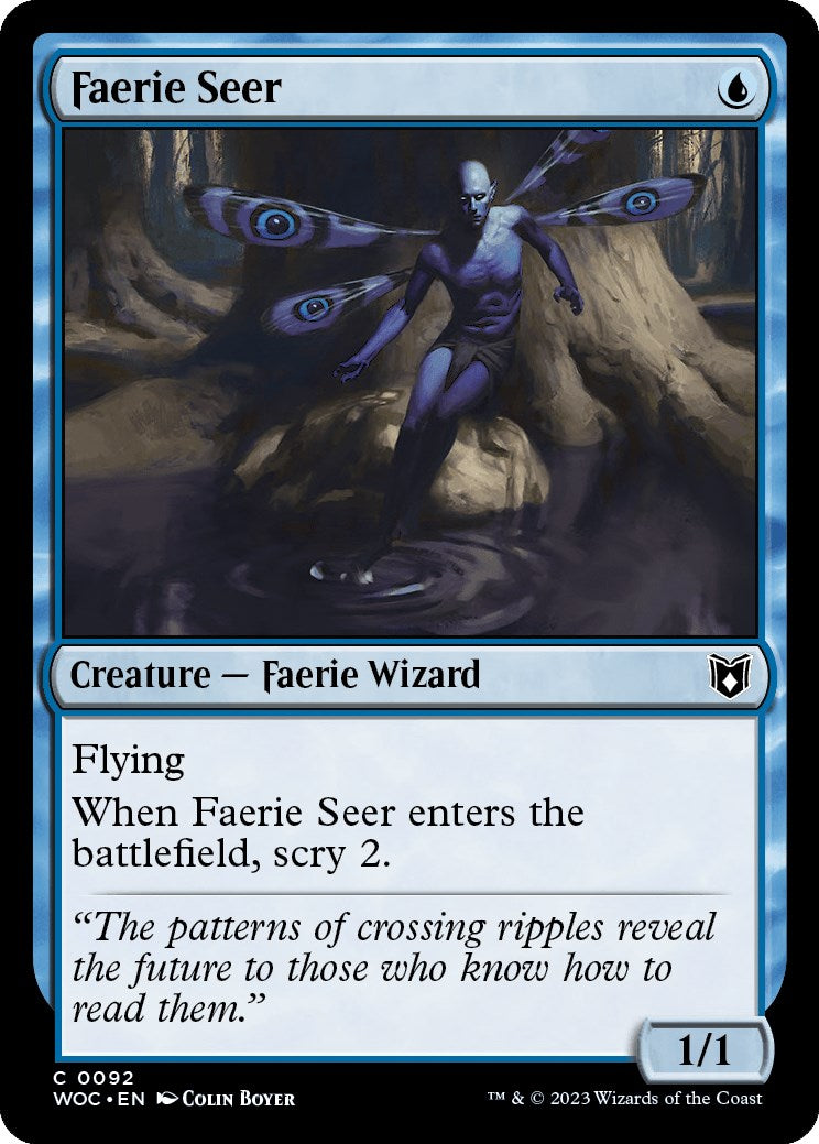 Faerie Seer [Wilds of Eldraine Commander] | Clutch Gaming