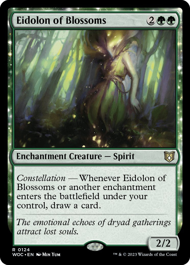 Eidolon of Blossoms [Wilds of Eldraine Commander] | Clutch Gaming