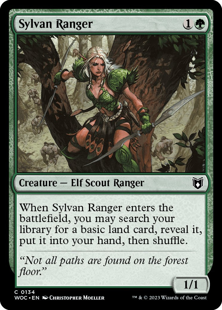 Sylvan Ranger [Wilds of Eldraine Commander] | Clutch Gaming