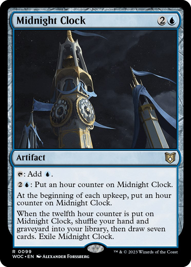 Midnight Clock [Wilds of Eldraine Commander] | Clutch Gaming