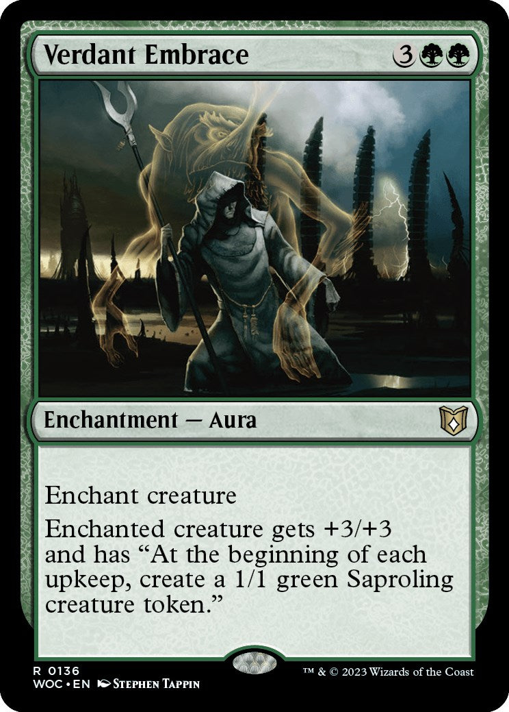 Verdant Embrace [Wilds of Eldraine Commander] | Clutch Gaming