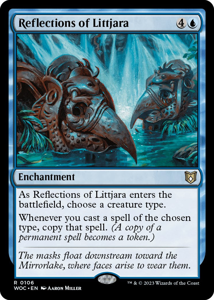 Reflections of Littjara [Wilds of Eldraine Commander] | Clutch Gaming