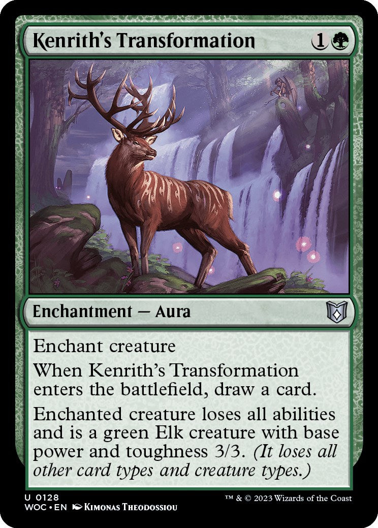 Kenrith's Transformation [Wilds of Eldraine Commander] | Clutch Gaming