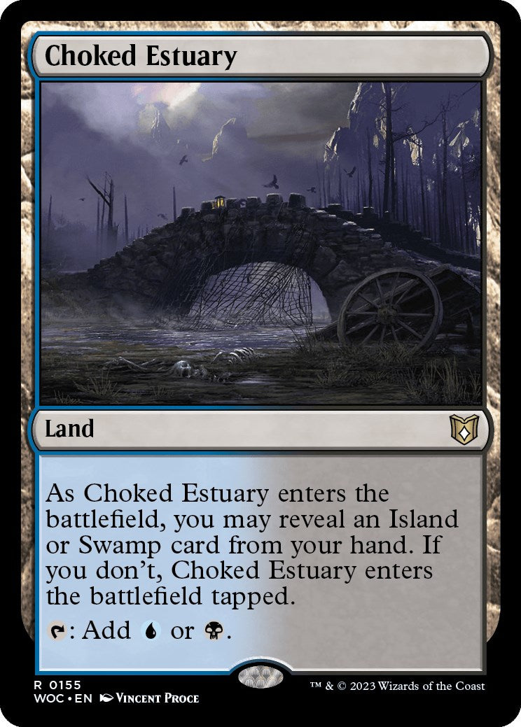 Choked Estuary [Wilds of Eldraine Commander] | Clutch Gaming