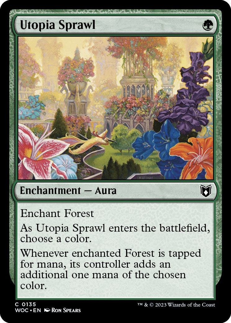 Utopia Sprawl [Wilds of Eldraine Commander] | Clutch Gaming