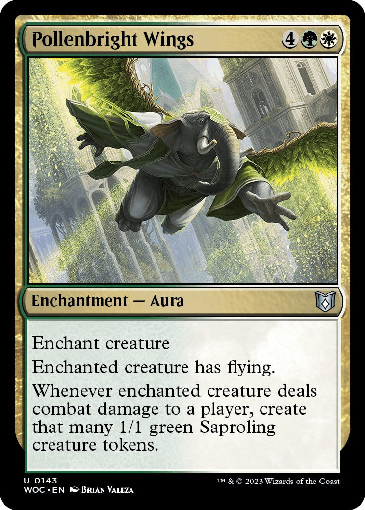 Pollenbright Wings [Wilds of Eldraine Commander] | Clutch Gaming