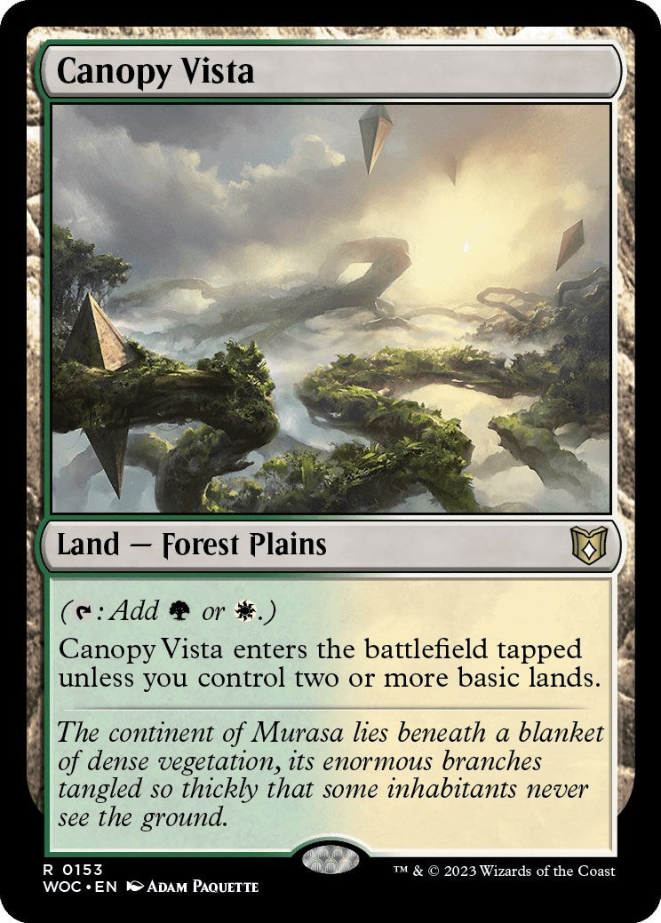 Canopy Vista [Wilds of Eldraine Commander] | Clutch Gaming