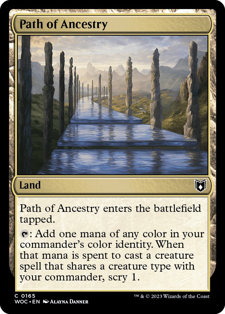 Path of Ancestry [Wilds of Eldraine Commander] | Clutch Gaming