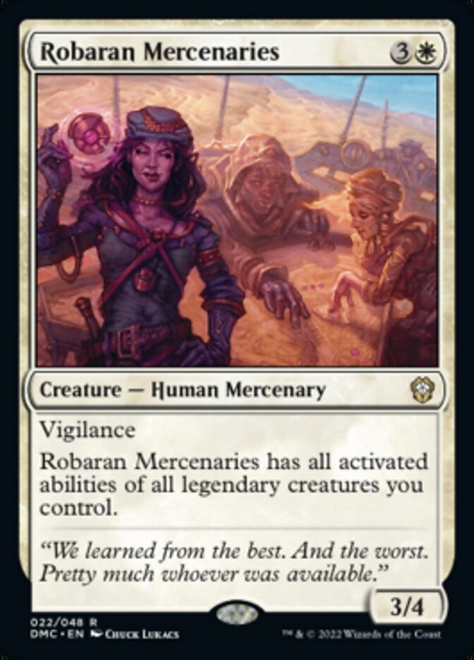 Robaran Mercenaries [Dominaria United Commander] | Clutch Gaming