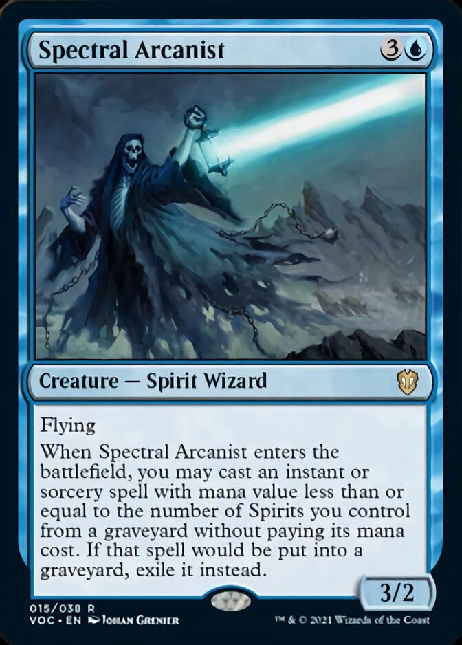 Spectral Arcanist [Innistrad: Crimson Vow Commander] | Clutch Gaming